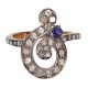 Sapphire Pinkie ring 